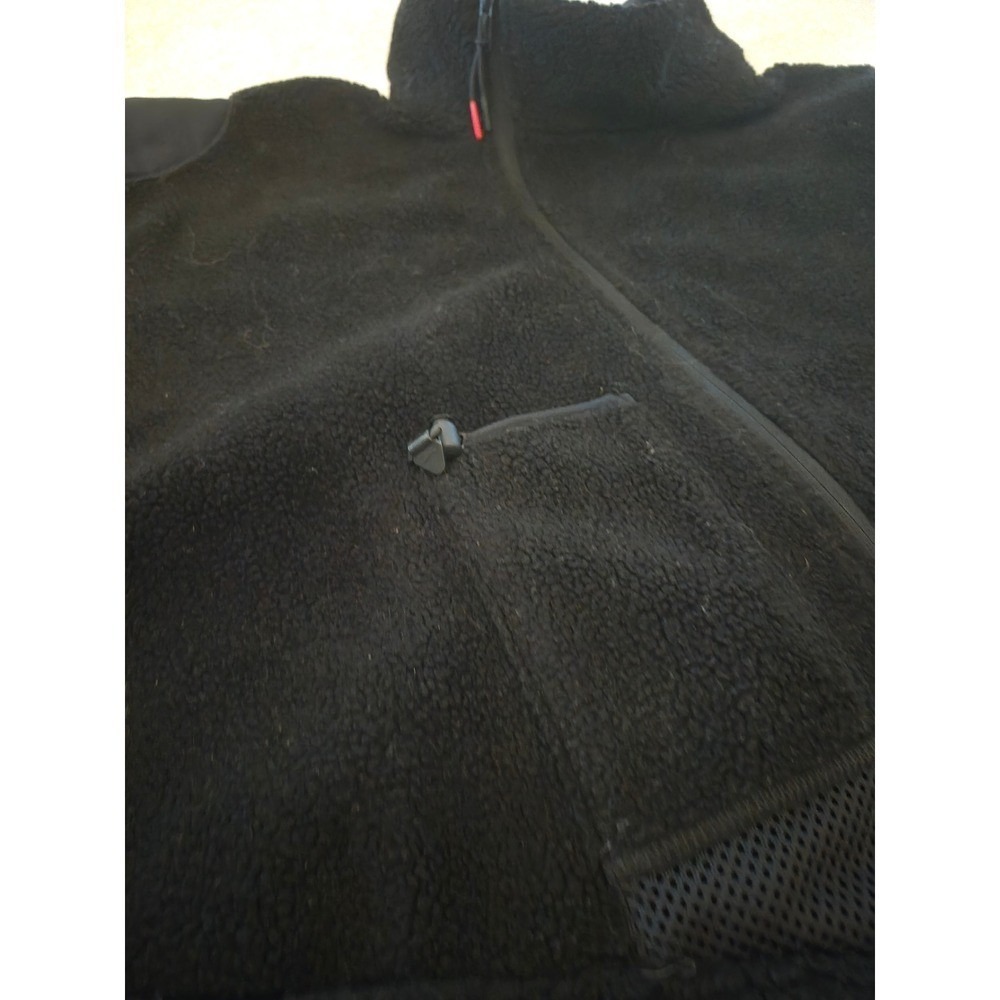 Nike x Matthew M William Black Sherpa Jacket Assymetrical Zip - Medium‎ - Picture 5 of 15